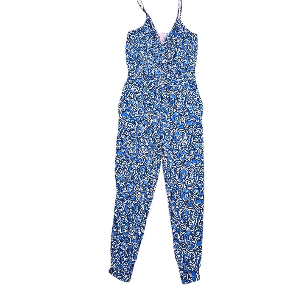 Lilly Pulitzer Melba Jumpsuit in Chasing Tail Size Small